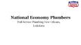 Get amazing plumbing services from Plumber New Orleans PowerPoint PPT Presentation