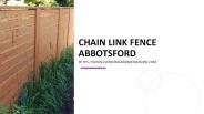 chain link fence Abbotsford