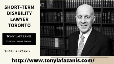 Short term Disability Lawyer Toronto