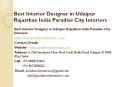 Best Interior Designer in Udaipur Rajasthan India Paradise City Interiors PowerPoint PPT Presentation