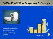 “PANASONIC“ New Design and Technology