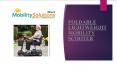 FOLD-ABLE LIGHTWEIGHT MOBILITY SCOOTERS PowerPoint PPT Presentation