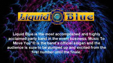 Best Wedding Band in Los Angeles - Liquid Blue