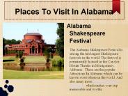 Find Unique Places To Visit In Alabama