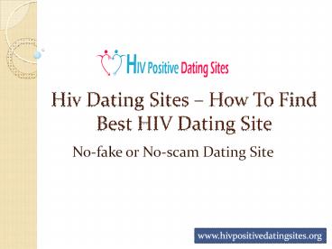 Hiv Dating Sites - How To Find Best Hiv Dating Site