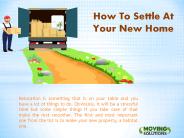 How to settle at your new home
