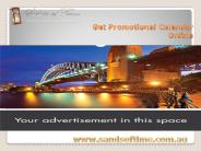 Get Promotional Calendar Online in Australia