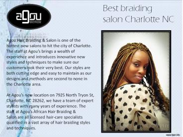 Best braiding salon Charlotte NC