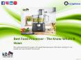 Best Food Processor (1) PowerPoint PPT Presentation