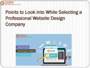 Selecting a Professional Website Design Company