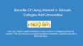 Benefits Of Using Intranet In Schools, Colleges and Universities PowerPoint PPT Presentation