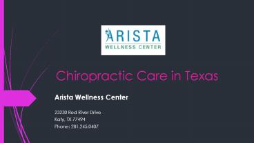 Chiropractic Care in Texas