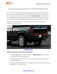Unique Ways to Increase Your Truck's Visibility- LED Tailgate Light PowerPoint PPT Presentation