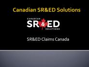 SR&ED Claims And Tax Credits In Canada