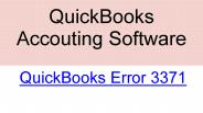 QuickBooks Error 3371