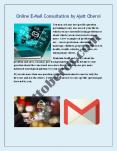 Online E-Mail Consultation by Ajatt Oberoi PowerPoint PPT Presentation