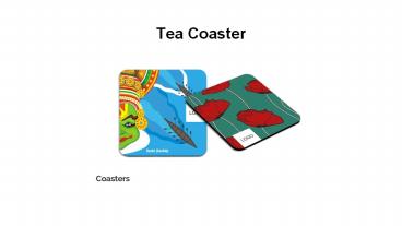 Buy Beautiful Custom Personalised Tea Coasters Online