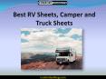 Luxury Soft 100% Egyptian Cotton RV Bunk Sheet Set PowerPoint PPT Presentation