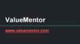 Valuementor's Profile PowerPoint PPT Presentation