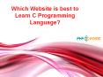 Which Website is Best to Learn C Programming Language? PowerPoint PPT Presentation