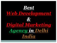 #1 Website Design And SEO Company In Delhi India