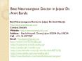 Best Neurosurgeon Doctor in Jaipur Dr. Amit Barala PowerPoint PPT Presentation