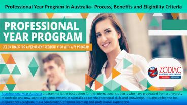 Professional Year Program in Australia- Process, Benefits and Eligibility Criteria (1)