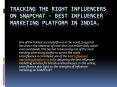 Letsinfluence-Influencer Marketing Agency In India PowerPoint PPT Presentation