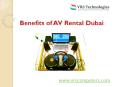 AV Rental Dubai | AV Hire | Top Audio Visual Companies Dubai PowerPoint PPT Presentation