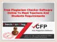 Free Plagiarism Checker for Students and Teachers PowerPoint PPT Presentation