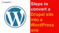 Steps to convert a Drupal site into a WordPress PowerPoint PPT Presentation