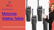 Motorola Walky Talky - Maxx Wireless