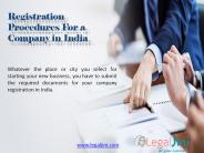 company registration in india - Legaljini