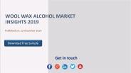 Wool Wax Alcohol Market Insights 2019