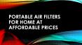 True HEPA Air Cleaner PowerPoint PPT Presentation