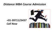 Distance MBA Course Admission | Fee Structure.