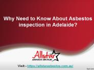 Why Need to Know About Asbestos inspection in Adelaide?