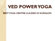 Best yoga centre classes in Gurgaon