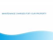 Property Maintenance Charges