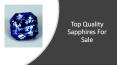 Sapphires for Sale Online