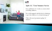 Split AC -Your Summer Savior