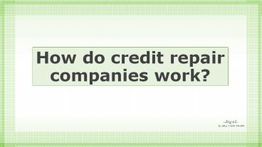 Credit Repair in Fremont