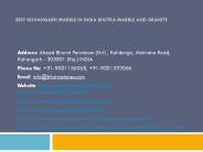 Best Kishangarh Marble in India Bhutra Marble and Granite