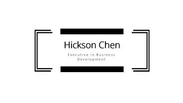 Hickson Chen - Provides Consultation in Financial Management