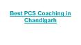 Top PCS Coaching in Chandigarh PowerPoint PPT Presentation