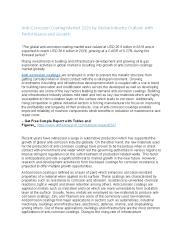 Global Anti-Corrosion Coating Market