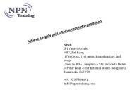 Achieve a highly paid job with reputed organization