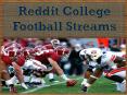Reddit College Football Streams PowerPoint PPT Presentation