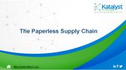 The Paperless Supply Chain