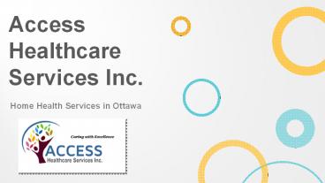 Home Health Services in Ottawa - Access Healthcare Services Inc.